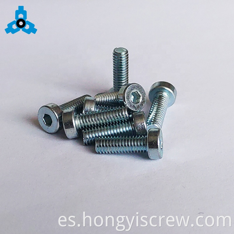 DIN7984 HEX HEX CABE DE CABEZA DE CAPA DE COOBAR Máquina de acero Tornillo Allen OEM Soporte de stock